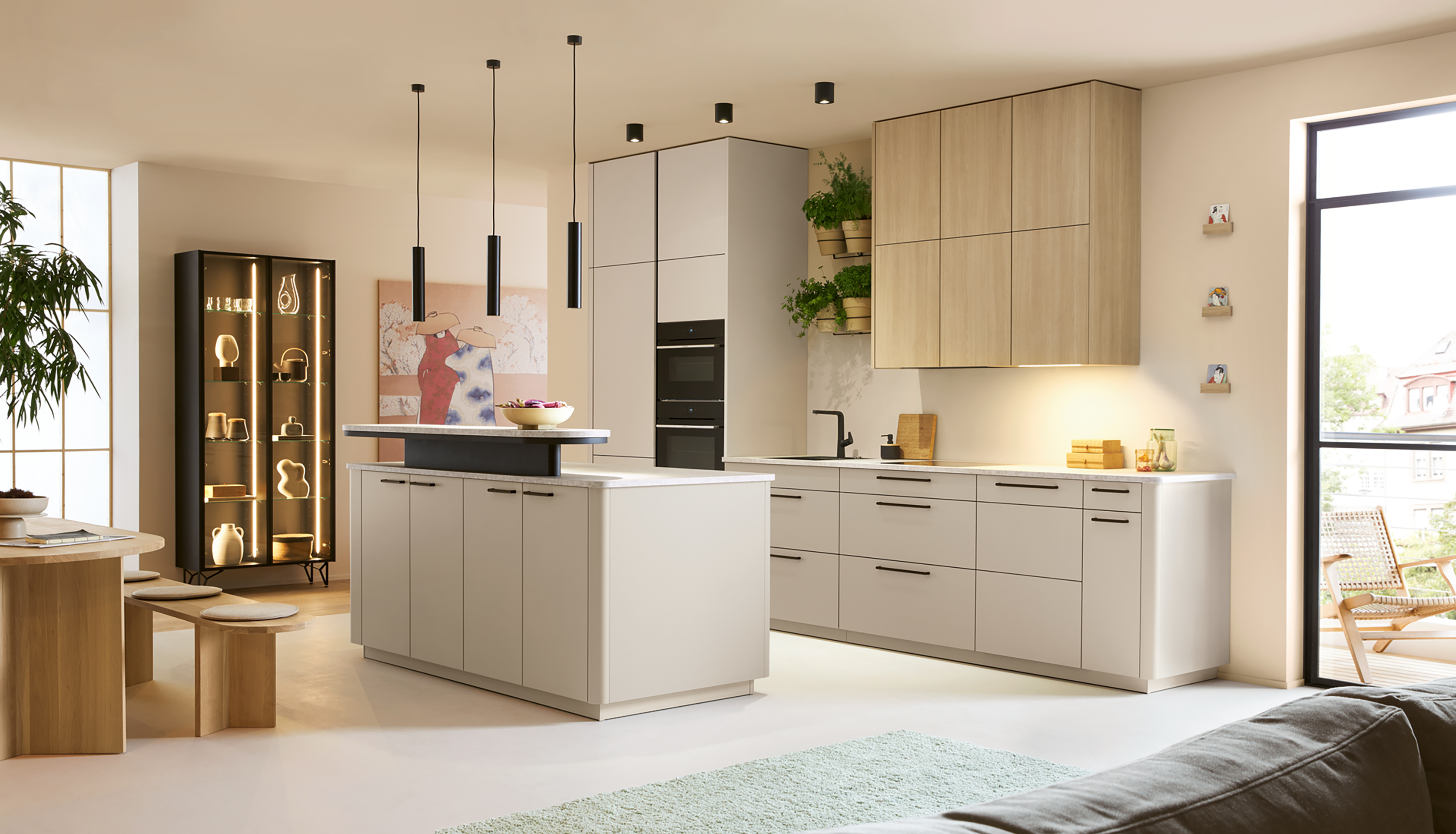 Open Plan Living Kitchens