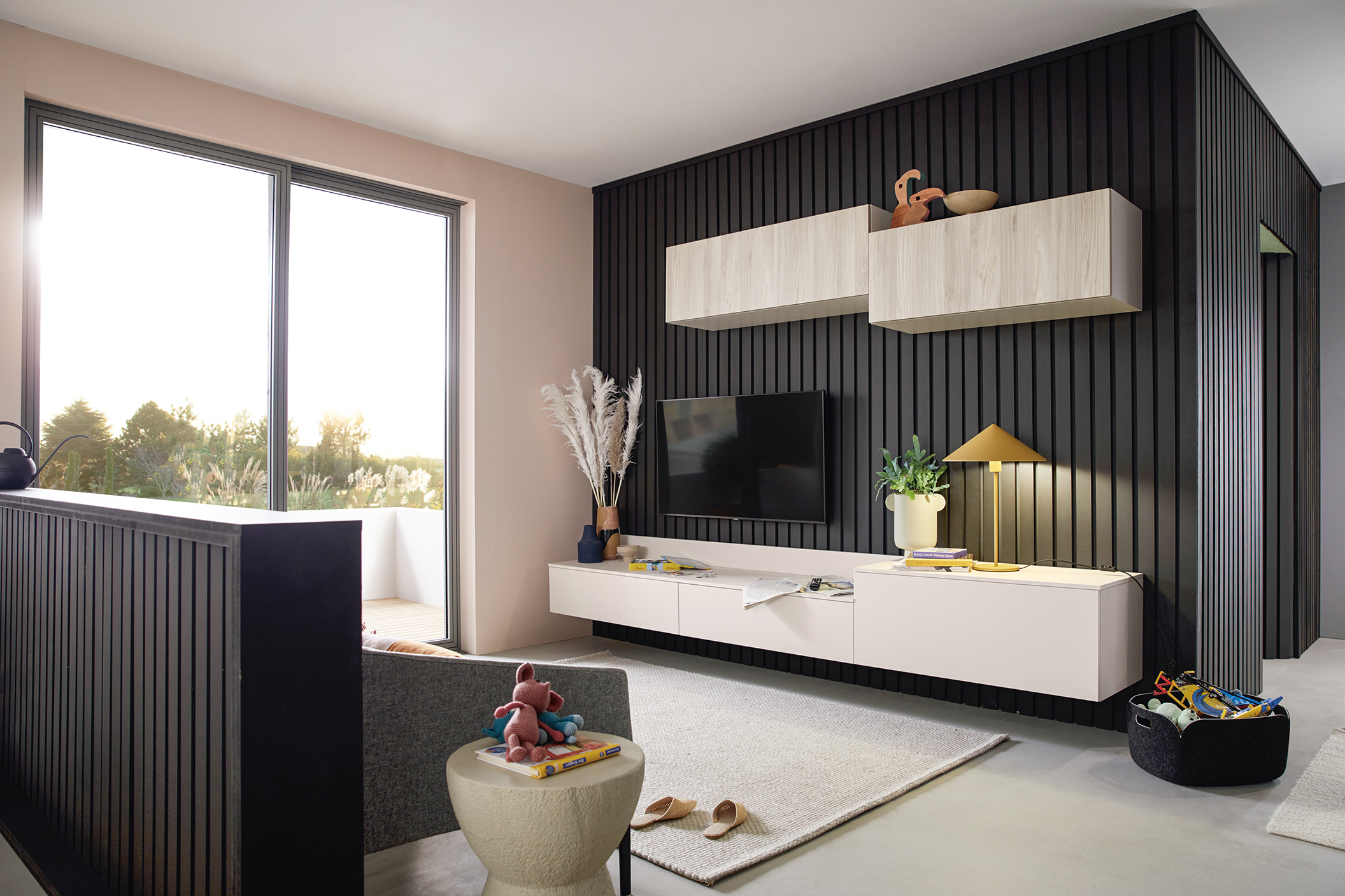 Media Walls & Living Spaces